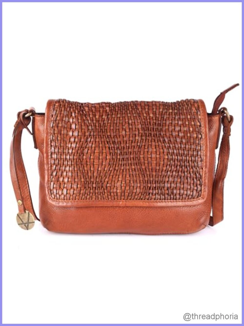 Genuine Leather Crossbody Sling Bag for Women, Office Bag with YKK Zipper